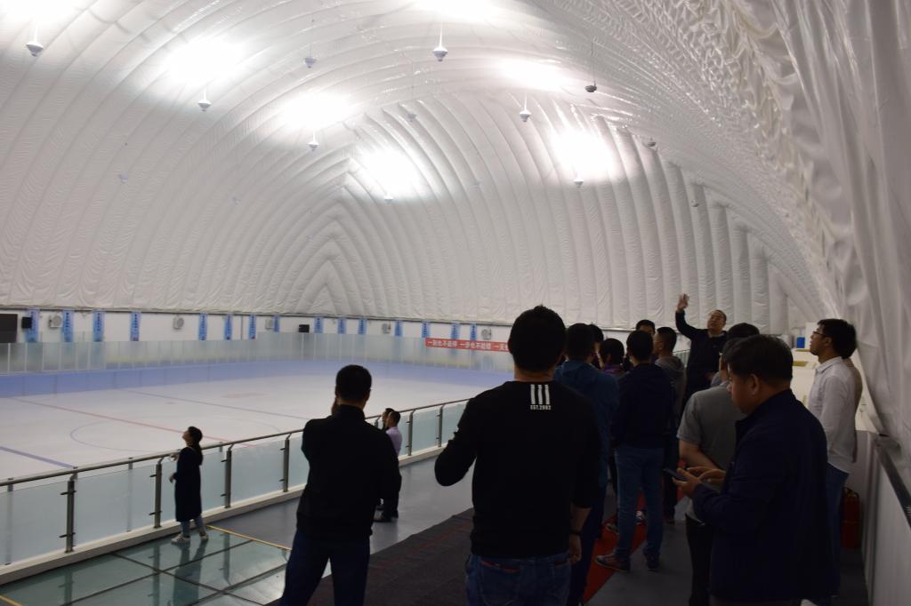 秦皇岛奥体中心滑冰场图片